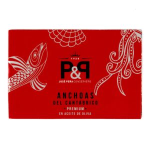 Estuche de Anchoas del Cantábrico Premium en aceite de oliva José Peña