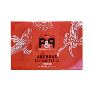 Anchoas del Cantábrico premium en aceite de oliva José Peña, conserva gourmet artesanal