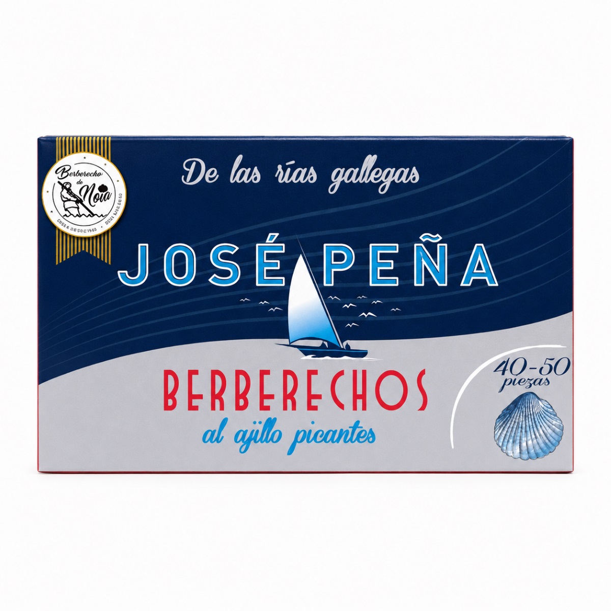 Berberechos al Ajillo Picantes José Peña 40-50 piezas Berberechos al Ajillo Picantes de la Ría de Noia José Peña 40-50 piezas