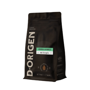 Café en grano Etiopía Jimma Ahmed D·Origen Coffee Roasters de origen etíope con perfil aromático floral y afrutado