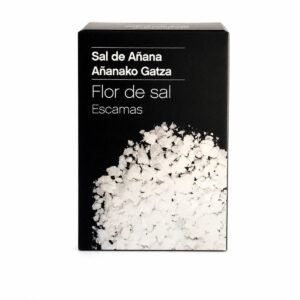 Flor de Sal en Escamas Añana 250 g en estuche negro