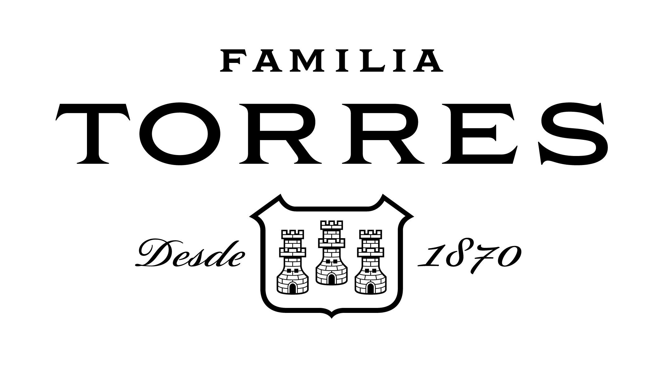 Logotipo oficial de Familia Torres, bodega histórica española desde 1870