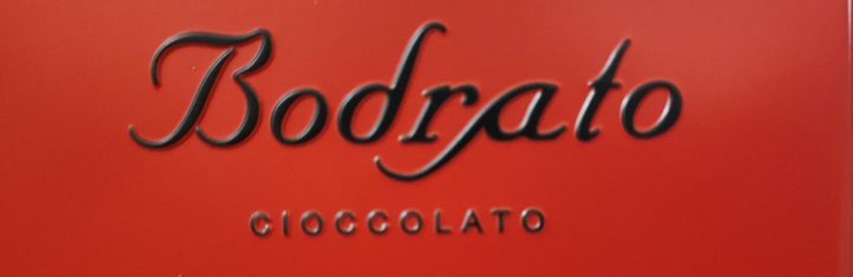 logotipo bodrato cioccolato chocolatería artesanal italiana piamonte