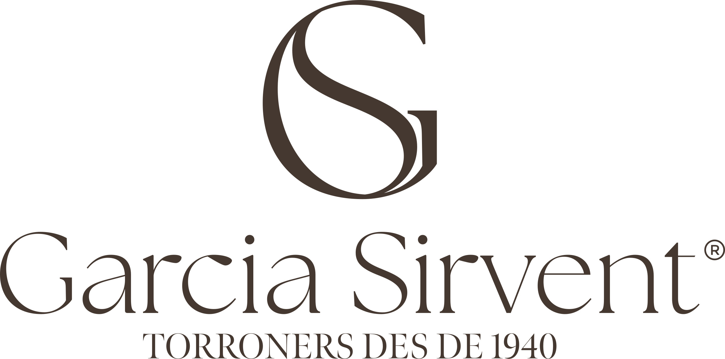 Logotipo García Sirvent, maestros turroneros artesanos desde 1940 en Jijona
