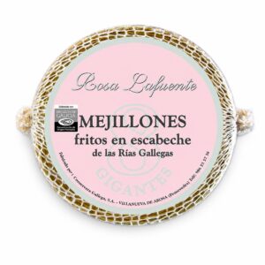 Mejillones fritos en escabeche de las Rías Gallegas Rosa Lafuente 8 piezas 111 g