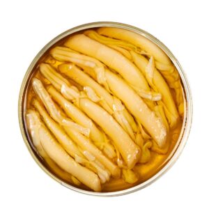 navajas en aceite de oliva José Peña conserva gourmet abierta