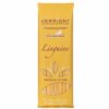 Linguine Verrigni en paquete amarillo con pasta visible sobre fondo blanco