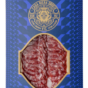 Salchichón de Vic loncheado Casa Riera Ordeix 80 g charcutería artesanal catalana