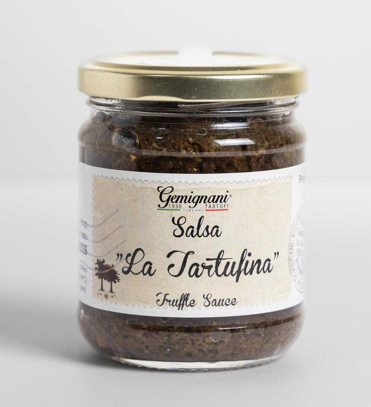 Salsa de Trufa Negra “La Tartufina” · Gemignani Tartufi 80 g salsa de trufa negra la tartufina gemignani tartufi 80 g