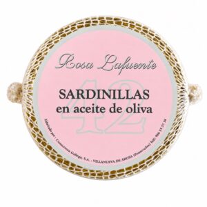 Sardinillas Rosa Lafuente en aceite de oliva 42 piezas en lata