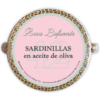 Sardinillas gourmet en aceite de oliva Rosa Lafuente 42 piezas · conserva premium gallega