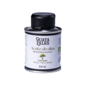 Aceite de oliva virgen extra ecológico Guatazales 100 ml lata
