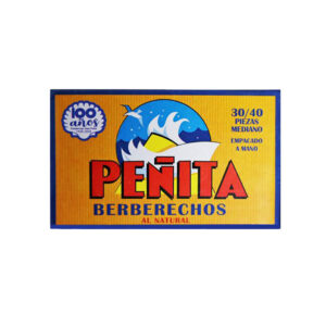 Berberechos al natural 30-40 piezas Peñita empacados a mano