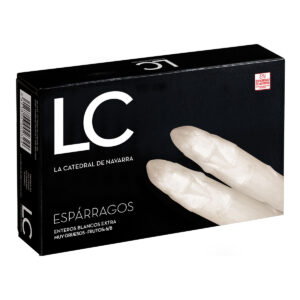Espárragos blancos extra muy gruesos 6–8 frutos La Catedral de Navarra 220g