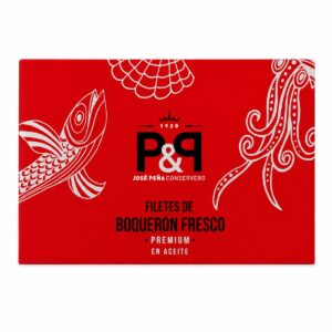 Filetes de Boquerón en Aceite José Peña 12 filetes estuche rojo