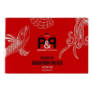 Estuche de Filetes de Boquerón Fresco Premium en aceite José Peña