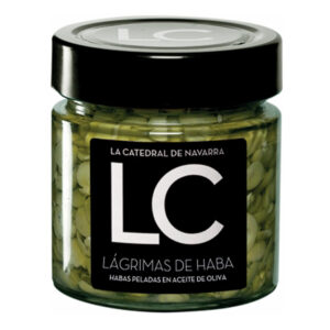 Lágrimas de haba La Catedral de Navarra en aceite de oliva tarro