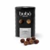 Jengibre Confitado con Chocolate Negro BUBÓ Barcelona 190 g en lata negra