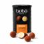 Nueces de Macadamia con Chocolate Blanco BUBÓ Barcelona 190 g en lata negra