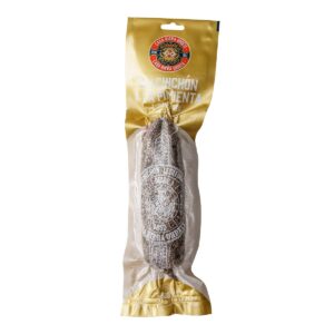 Salchichón Payés a la pimienta Casa Riera Ordeix 280 g envasado al vacío artesanal