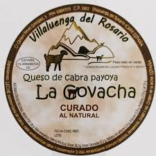 Logotipo La Covacha queso de cabra payoya curado al natural