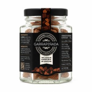 Garrapiñada de Almendra Casa Gispert 50 g en tarro de vidrio