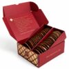 Caja abierta de Moscovitas Clásicas de Almendra y Chocolate Rialto 250 g