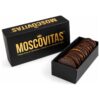 Caja de Moscovitas Dark Rialto de almendra con chocolate negro 160 g