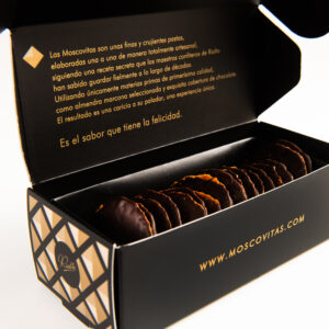 Moscovitas de Almendra con Chocolate Negro 160g