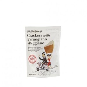 crackers con Parmigiano Reggiano The Fine Cheese Co gourmet