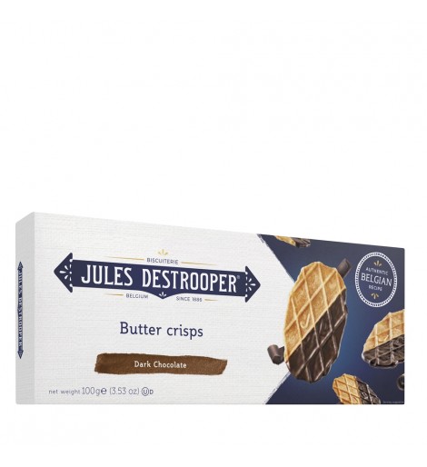 Galletas mantequilla chocolate negro belga Jules Destrooper galletas mantequilla chocolate negro belga Jules Destrooper gourmet