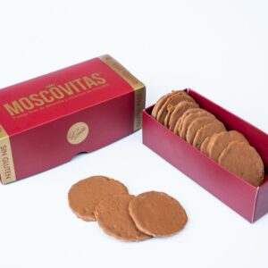 moscovitas sin gluten almendra chocolate galletas finas gourmet