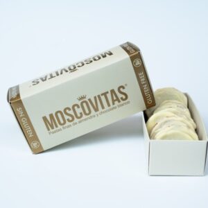 moscovitas chocolate blanco sin gluten almendra gourmet