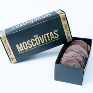 moscovitas chocolate negro sin gluten almendra gourmet