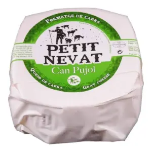 queso de cabra petit nevat can pujol entero artesanal