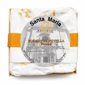 Queso de Oveja Santa Maria Formatge Bauma en pieza entera con envoltorio original