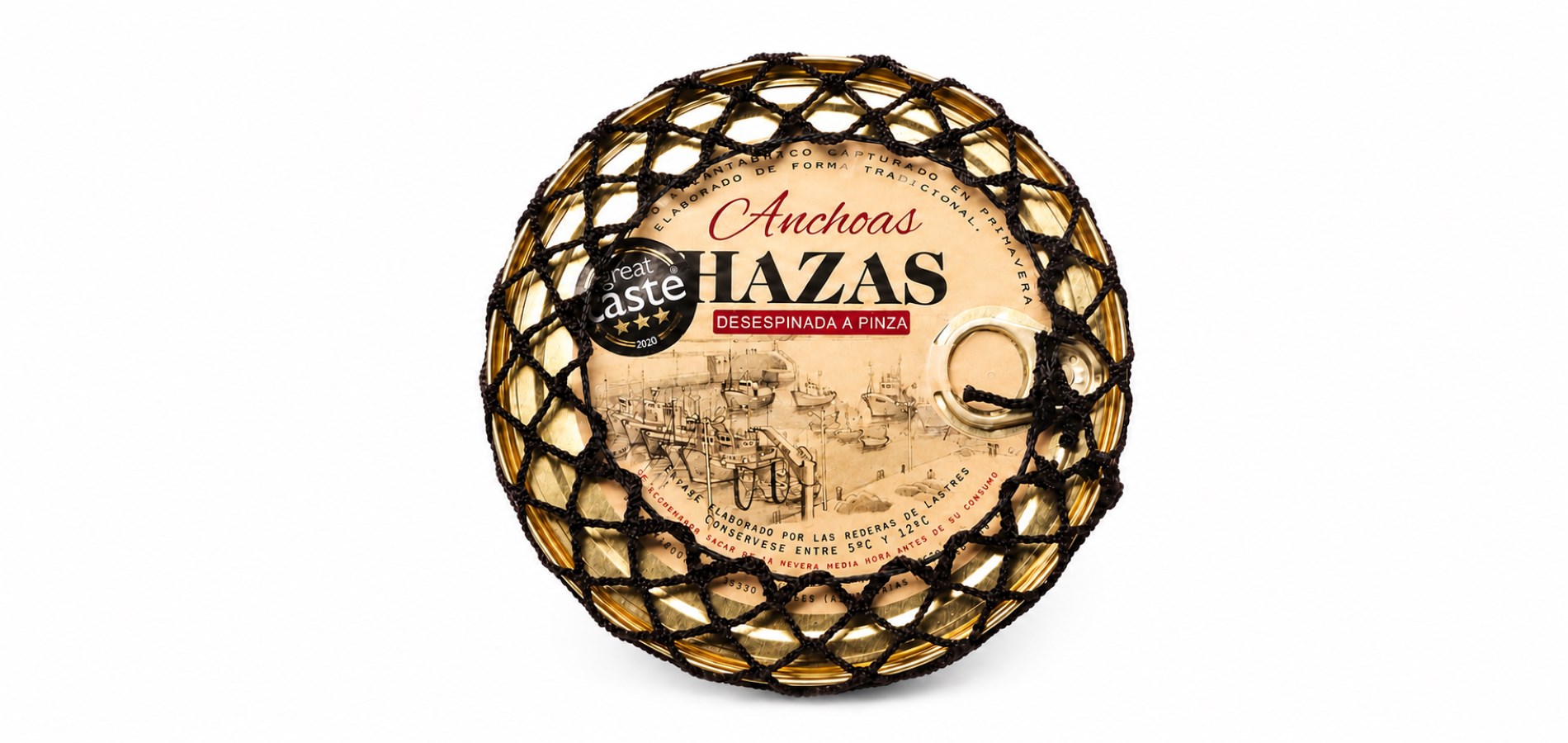Anchoas del Cantábrico desespinadas a pinza Hazas 120 g