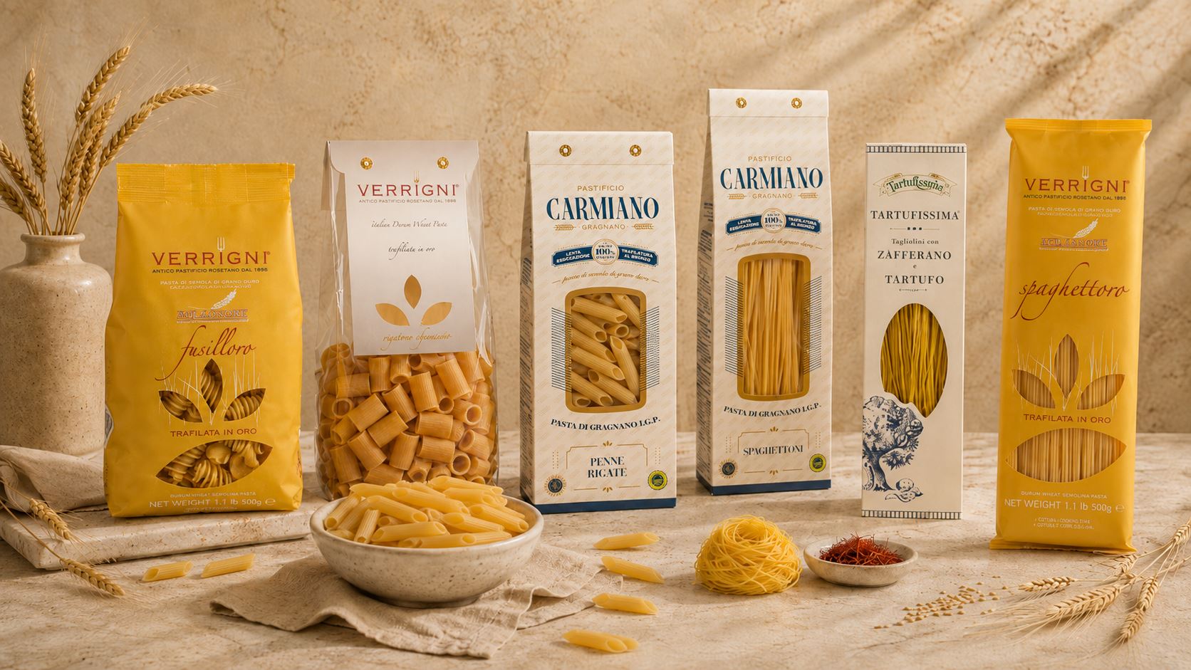 Pasta italiana para cocinar mejor disponible en AGÁPICO Barcelona