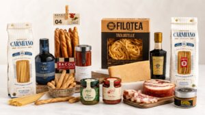 Tienda gourmet online AGÁPICO con pasta italiana, salsas, aceite, queso y productos seleccionados