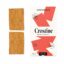 Crostine Mediterráneas Malafronte con aceite de oliva y tomate seco, crackers italianos crujientes en estuche con dos piezas visibles.