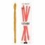 Grissini Mediterráneos Malafronte con aceite de oliva y tomate seco 200 g junto a grissino sobre fondo blanco
