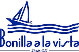 Logotipo de Bonilla a la Vista, marca de patatas fritas gourmet desde 1932