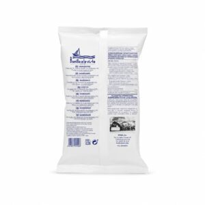 Parte trasera de patatas fritas Bonilla a la Vista 50g con ingredientes e información nutricional
