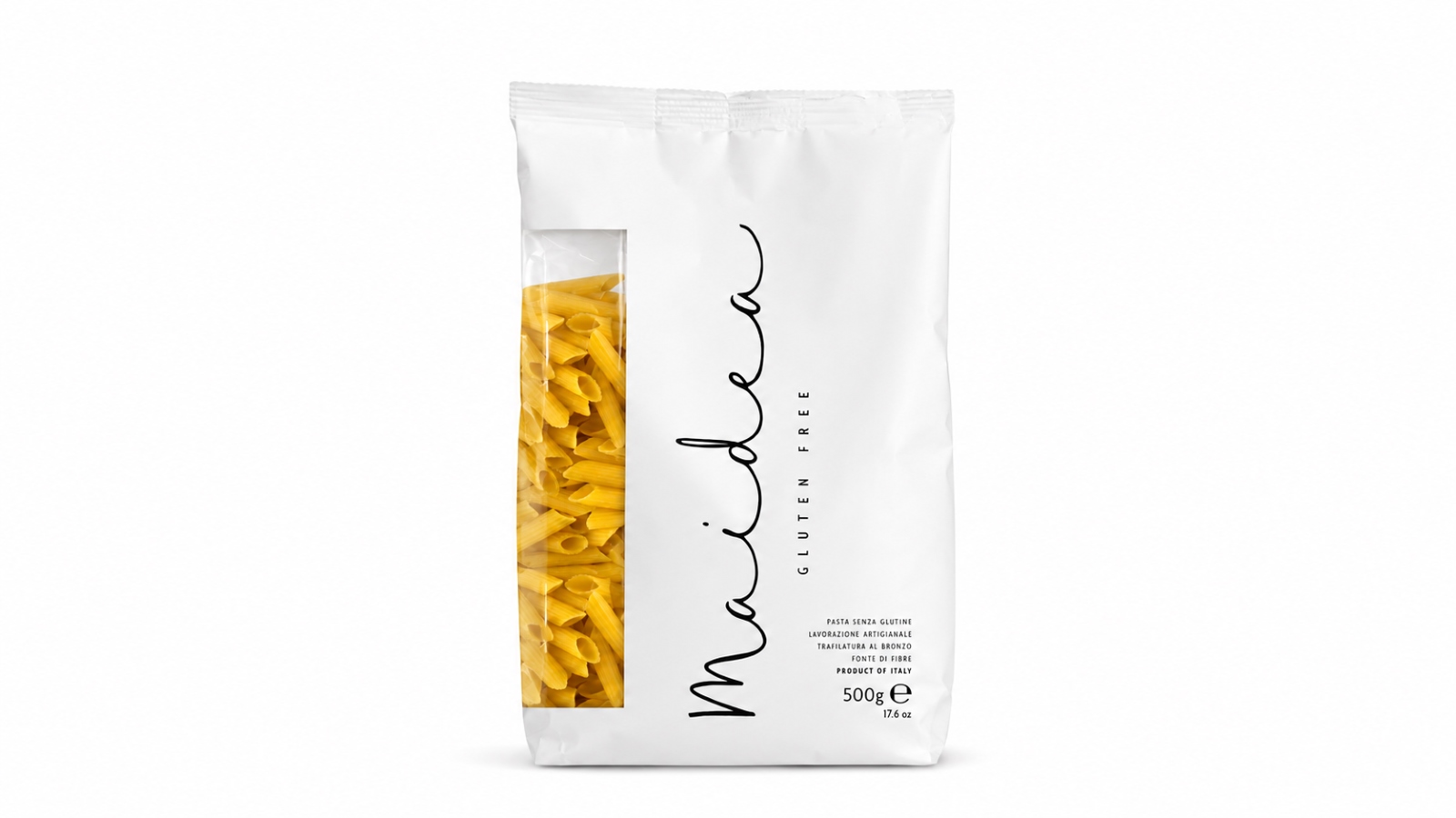 Penne rigate sin gluten Maidea de maíz y arroz con corte estriado para retener salsa