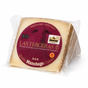 Queso Manchego Semicurado DOP Las Terceras 250 g envasado al vacío