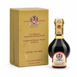 Vinagre balsámico tradicional de Módena DOP Extra Vecchio 25 años Acetaia Malpighi