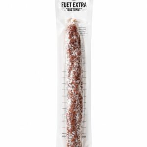 Fuet Extra Bastonet Casa Riera Ordeix en envase individual