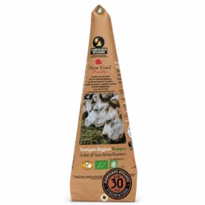 Queso Parmigiano Reggiano DOP Bio Vacca Bianca Modenese 30 meses Caseificio Santa Rita 300 g