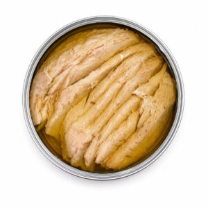Lata abierta de Ventresca de Bonito del Norte de Costera en AOVE José Peña