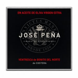 Ventresca de Bonito del Norte de Costera en AOVE José Peña en lata